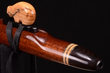 Snakewood Native American Flute, Minor, Mid G-4, #G24E